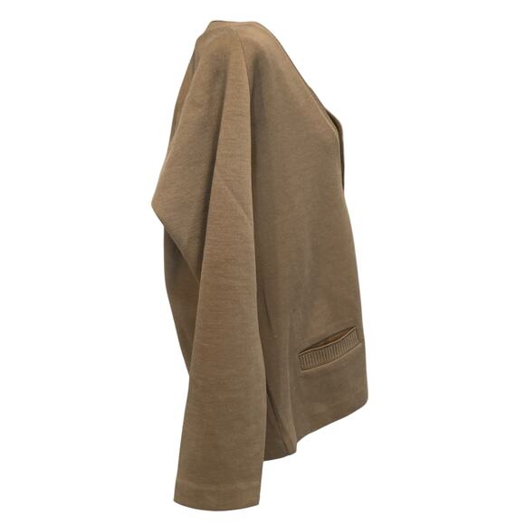 Edward Lenton Brown Wool Oversize Earth Tones Academia Golf Cardigan Size Large - Picture 5 of 16